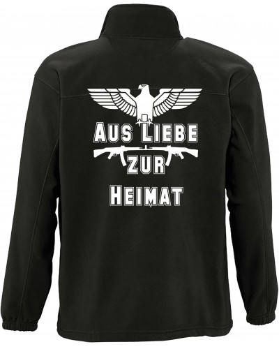 Herren Fleecejacke (Aus liebe zur Heimat)