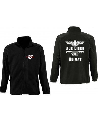 Herren Fleecejacke (Aus liebe zur Heimat)