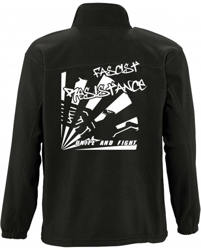 Herren Fleecejacke (Fascist Resistance)
