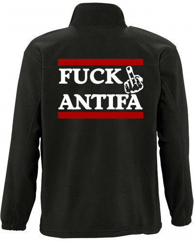 Herren Fleecejacke (Fuck Antifa)