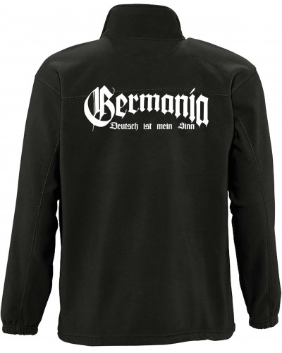 Herren Fleecejacke (Germania, Deutsch ist mein Sinn)