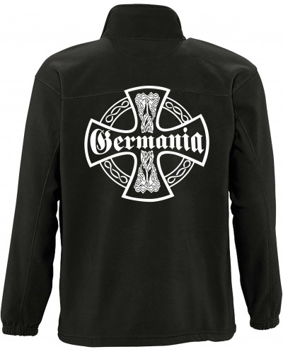 Herren Fleecejacke (Germania, Kreuz)