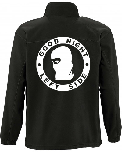 Herren Fleecejacke (Good night left side)