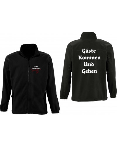 Herren Fleecejacke (Gute Heimreise)