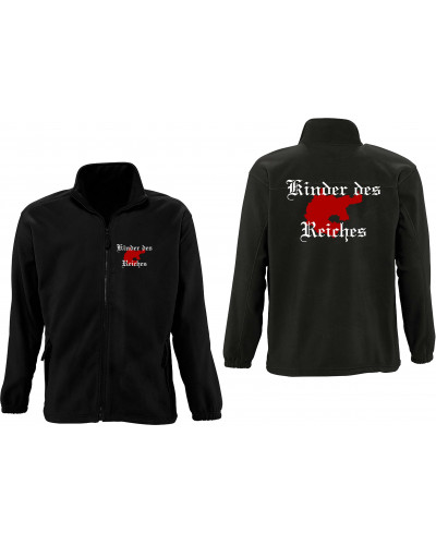 Herren Fleecejacke (Kinder des Reiches)