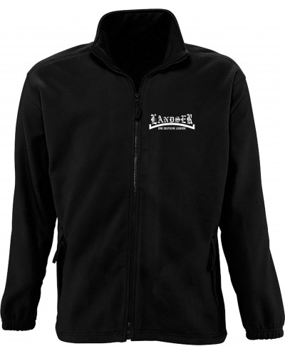 Herren Fleecejacke (Landser, weiß)