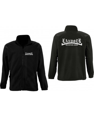 Herren Fleecejacke (Landser, weiß)