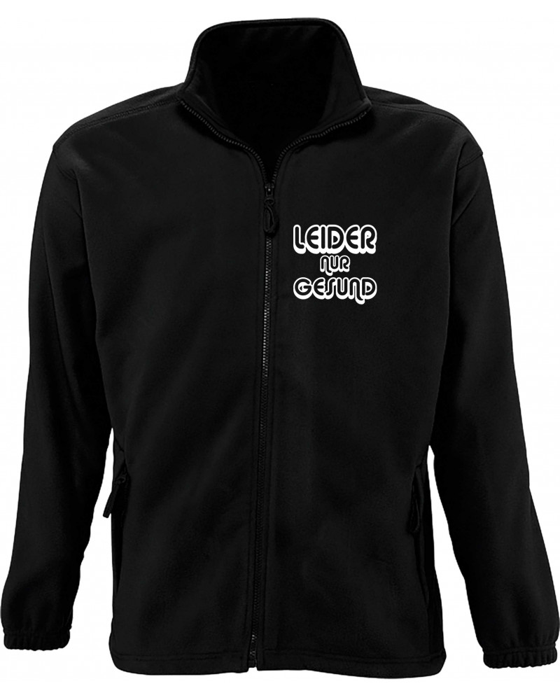 Herren Fleecejacke (Leider nur Gesund)