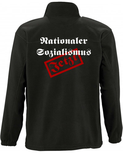 Herren Fleecejacke (Nationaler Sozialismus jetzt)