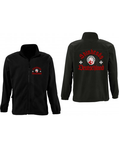 Herren Fleecejacke (Skinheads Deutschland)