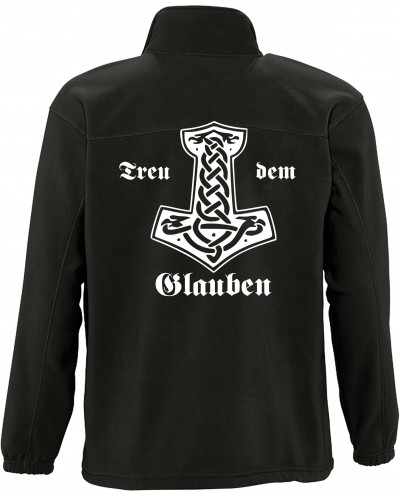 Herren Fleecejacke (Treu dem Glauben)