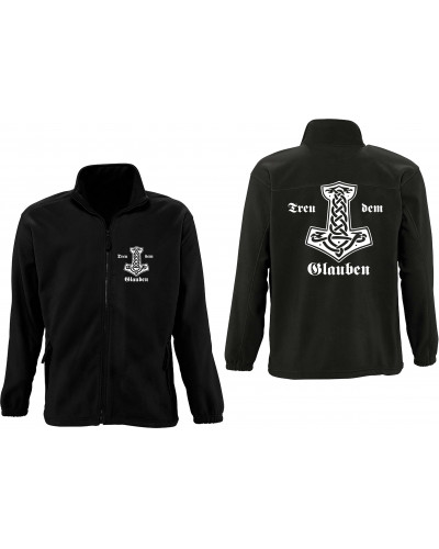 Herren Fleecejacke (Treu dem Glauben)