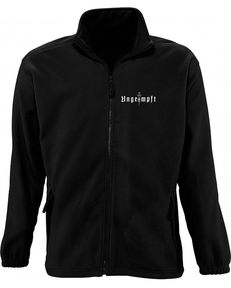 Herren Fleecejacke (Ungeimpft, Einfarbig)