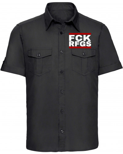 Besticktes Herren kurzarm Hemd (FCK RFGS)