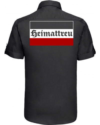 Besticktes Herren kurzarm Hemd (Heimattreu)
