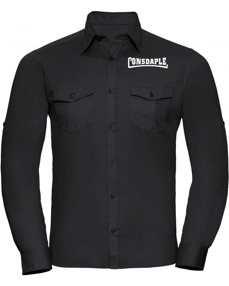 Besticktes Herren langarm Hemd (Consdaple)