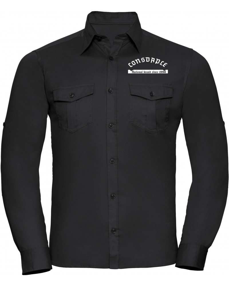 Besticktes Herren langarm Hemd (Consdaple, national brand)