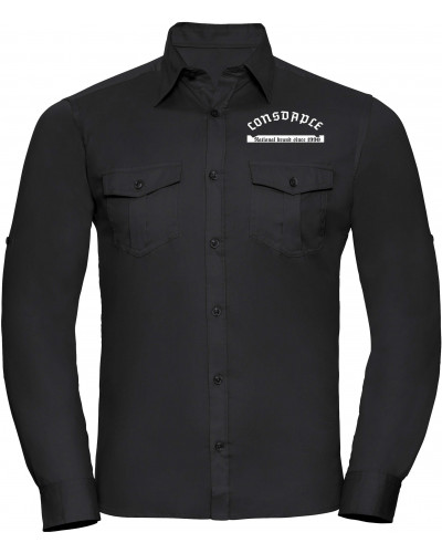 Besticktes Herren langarm Hemd (Consdaple, national brand)