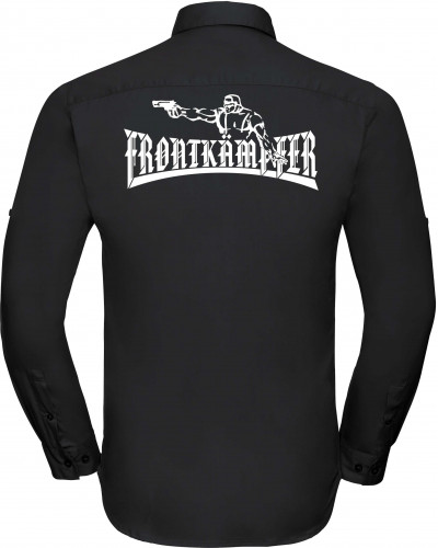 Besticktes Herren langarm Hemd (Frontkämpfer)