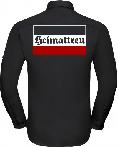 Besticktes Herren langarm Hemd (Heimattreu)