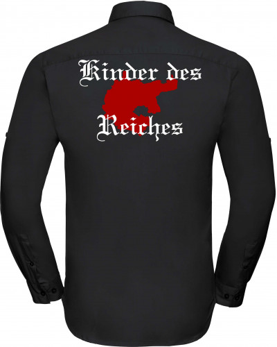 Besticktes Herren langarm Hemd (Kinder des Reiches)