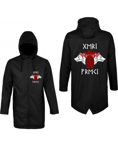 Bestickte Herren Jacke "Wali" (Geri und Freki)