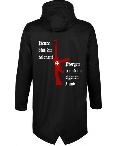 Bestickte Herren Jacke "Wali" (Heute tolerant morgen fremd im eigenen Land)