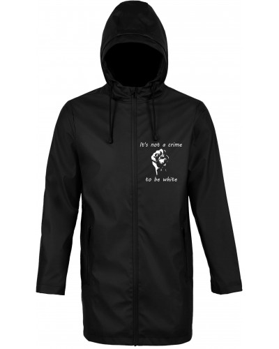 Bestickte Herren Jacke "Wali" (Its not a crime to be white)