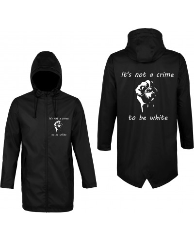 Bestickte Herren Jacke "Wali" (Its not a crime to be white)