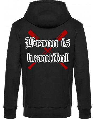 Herren Kapuzen-Jacke (Braun is beautiful)