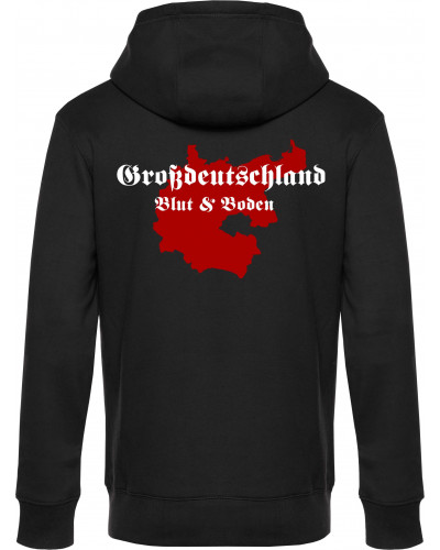 Herren Kapuzen-Jacke (Großdeutschland Blut&Boden)