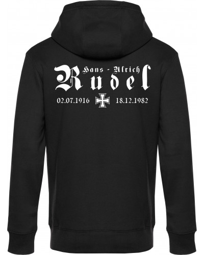 Herren Kapuzen-Jacke (Hans - Ulrich Rudel, Kreuz)
