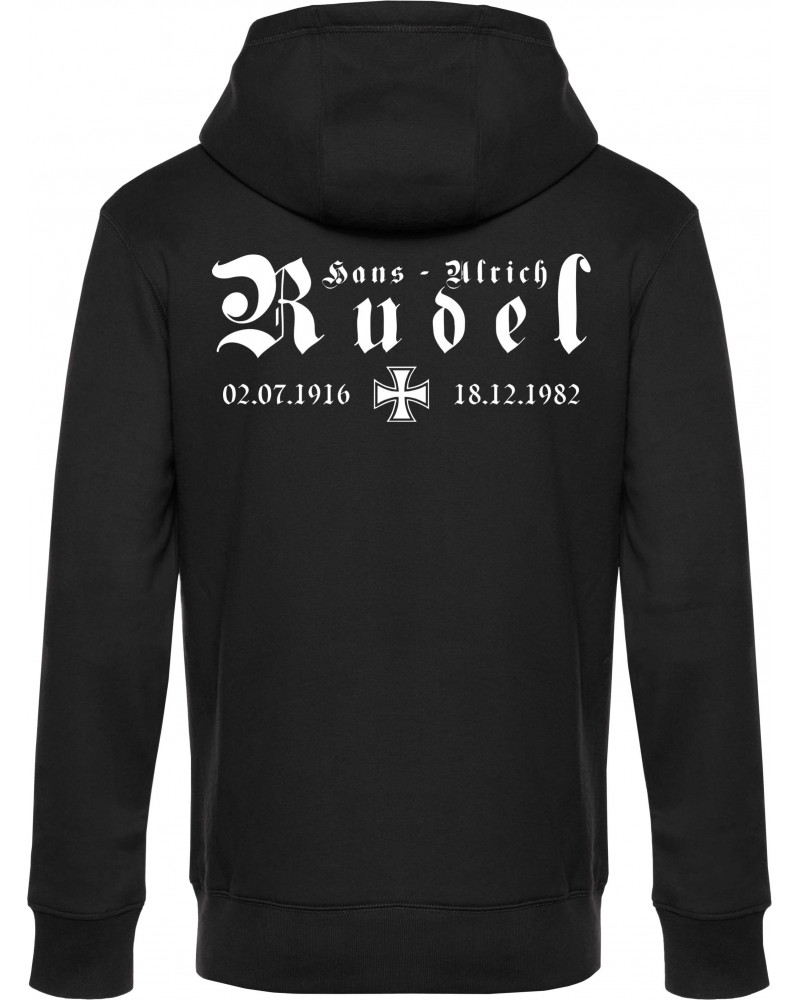 Herren Kapuzen-Jacke (Hans - Ulrich Rudel, Kreuz)