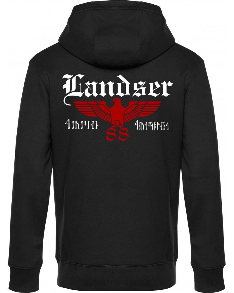 Herren Kapuzen-Jacke (Landser, Adler 88)