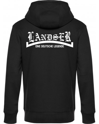 Herren Kapuzen-Jacke (Landser, weiß)