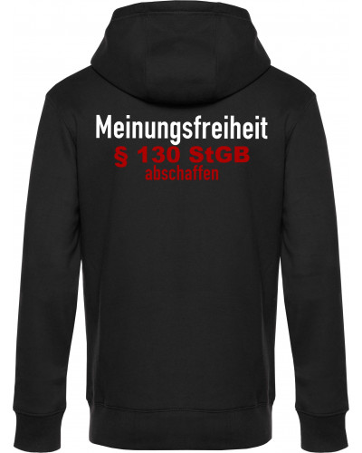 Herren Kapuzen-Jacke (Meinungsfreiheit)