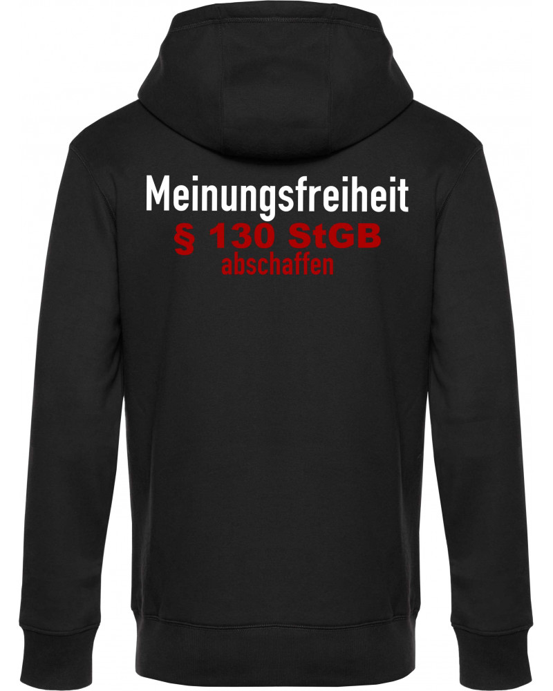 Herren Kapuzen-Jacke (Meinungsfreiheit)