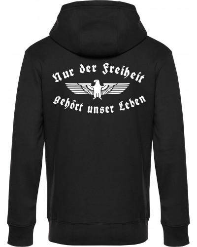 Herren Kapuzen-Jacke (Nur der Freiheit gehört unser Leben)
