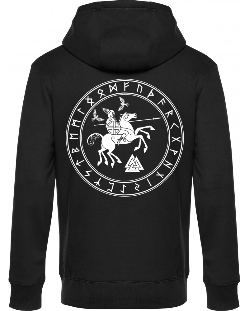 Herren Kapuzen-Jacke (Odin und Sleipnir)