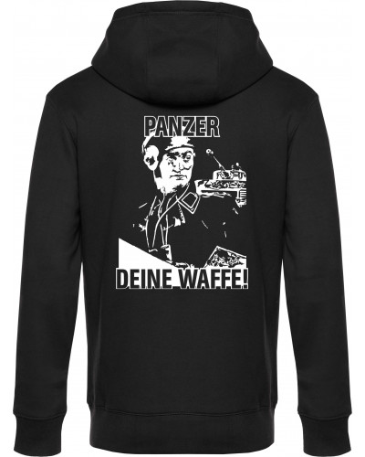 Herren Kapuzen-Jacke (Panzer, deine Waffe!)