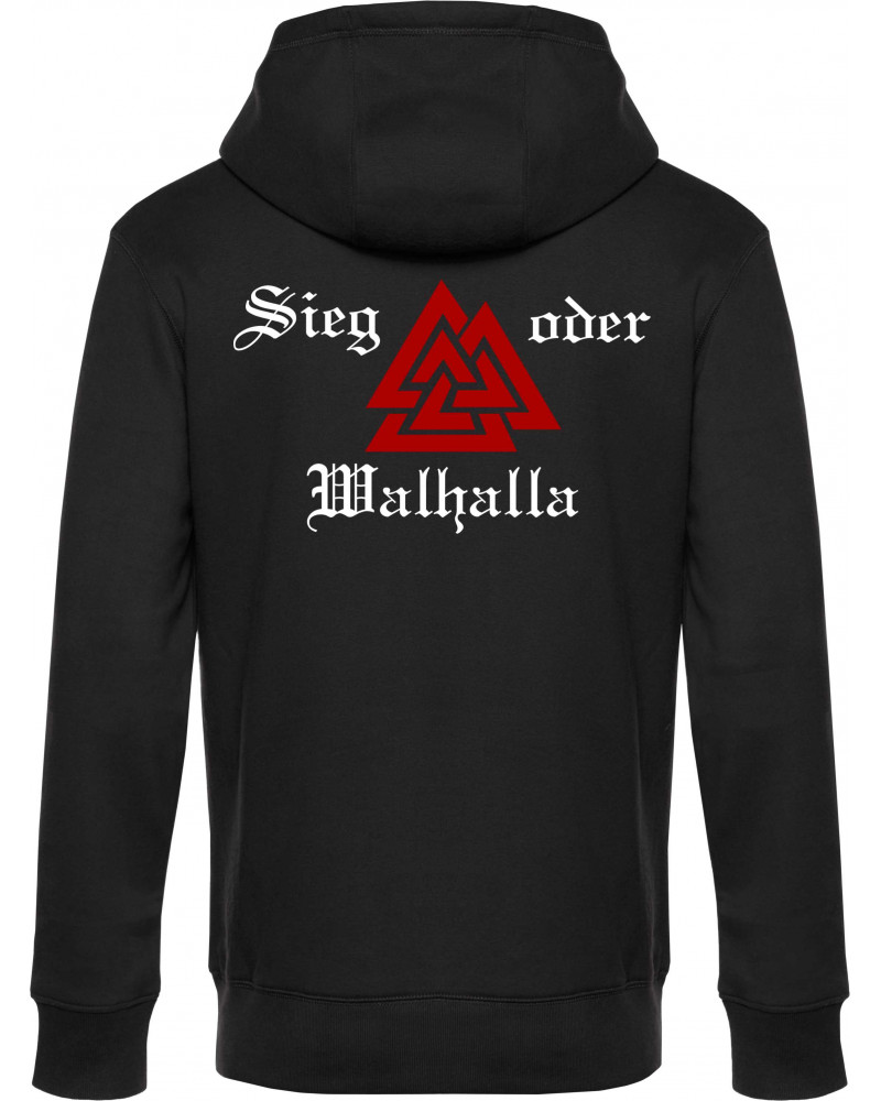 Herren Kapuzen-Jacke (Sieg oder Walhalla)