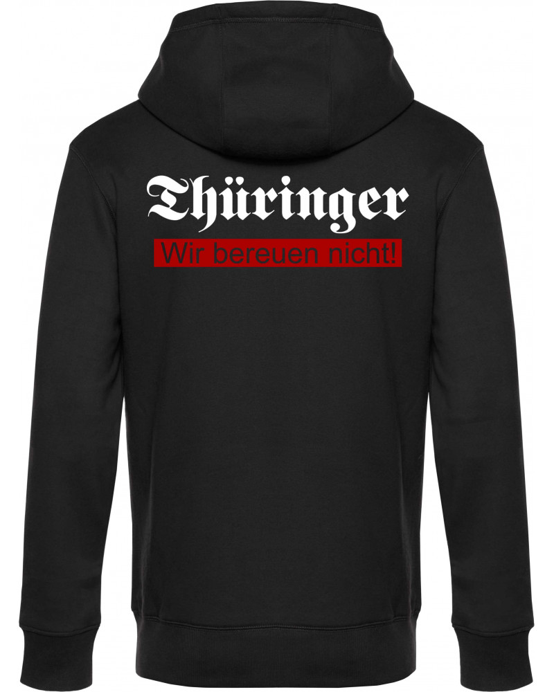 Herren Kapuzen-Jacke (Thüringer, wir bereuen nicht)