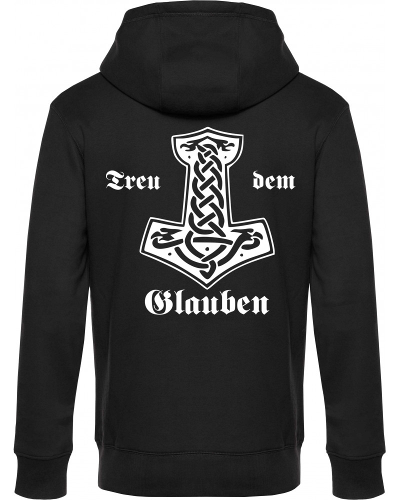 Herren Kapuzen-Jacke (Treu dem Glauben)