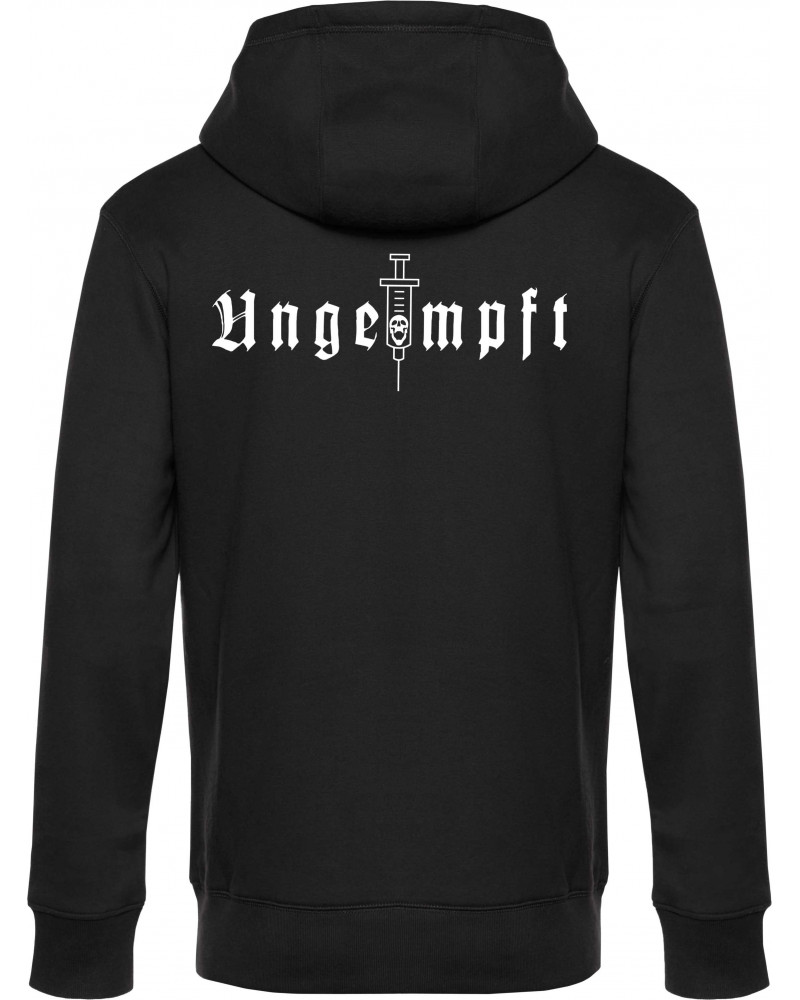 Herren Kapuzen-Jacke (Ungeimpft, Einfarbig)