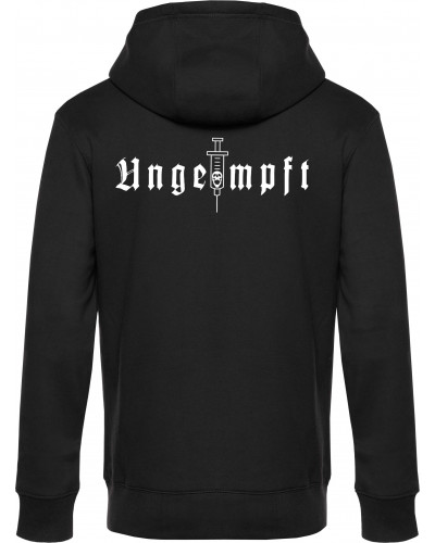 Herren Kapuzen-Jacke (Ungeimpft, Einfarbig)