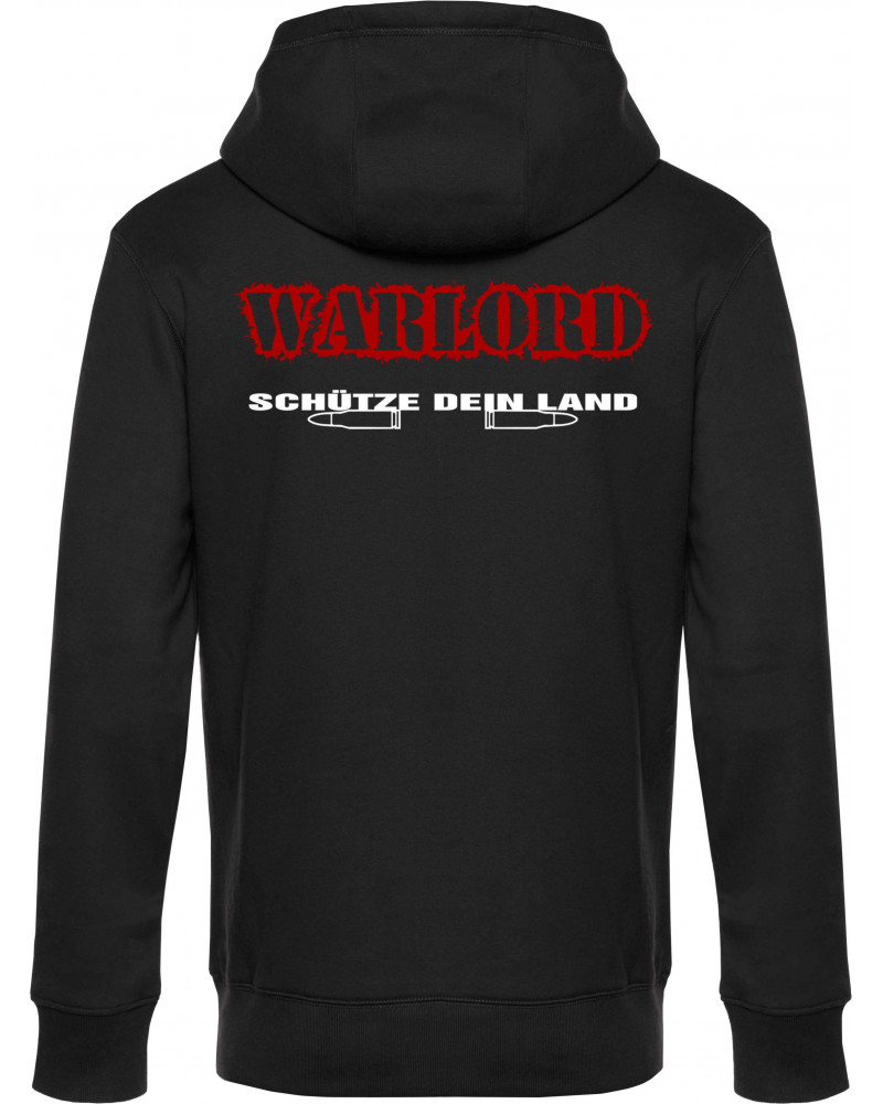 Herren Kapuzen-Jacke (Warlord, schütze dein Land)