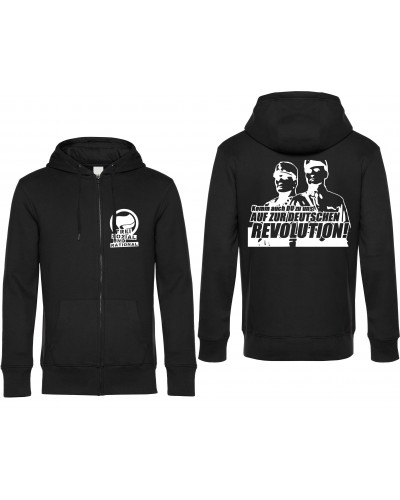 Herren Kapuzen-Jacke (Komm zur Revolution)