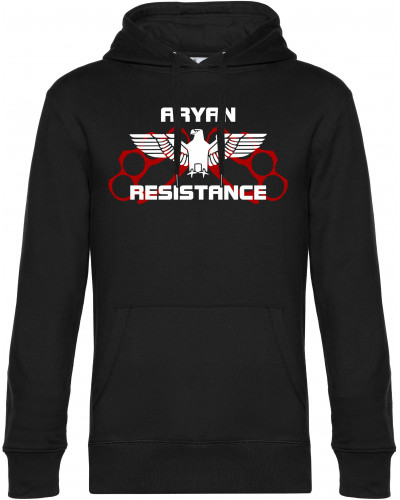 Herren Kapuzen-Pullover (Aryan Resistance)