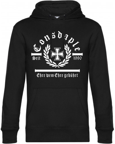 Herren Kapuzen-Pullover (Consdaple, Ehre wem Ehre gebührt)