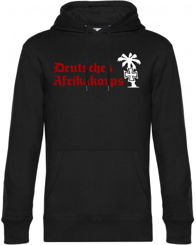 Herren Kapuzen-Pullover (Deutsches Afrikakorps)